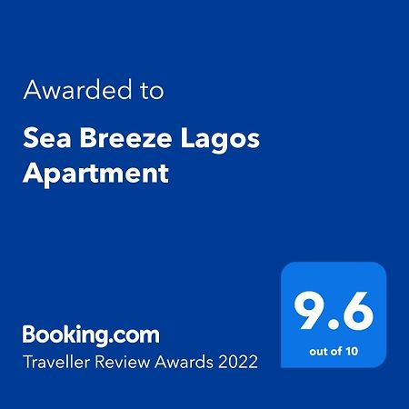 Sea Breeze Lagos Apartment Buitenkant foto